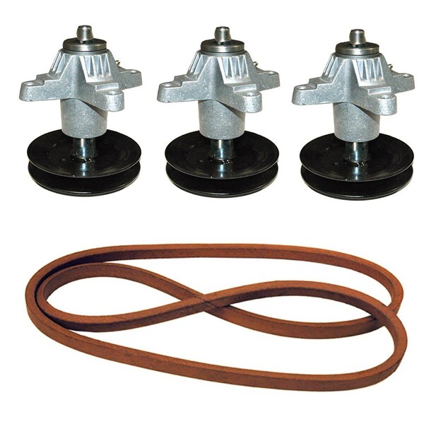Aic Replacement Parts Deck Spindles-Belt Kit Fits Cub Cadet MTD Troy-Bilt GT1554 LGT LGTX 1054 GT954 LAS20-0009SPINDLEBELT - main